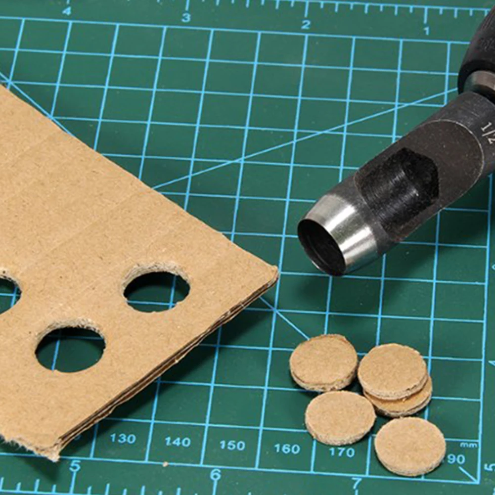 6pcs Leather Craft Hollow Hole Punches Plastic Rubber Punching For Drill Cardboard Leather Belt Leather Hole Punching Access
6pcs Leather Craft Hollow Hole Punches Plastic Rubber Punching For Drill Cardboard Leather Belt Leather Hole Punching Access