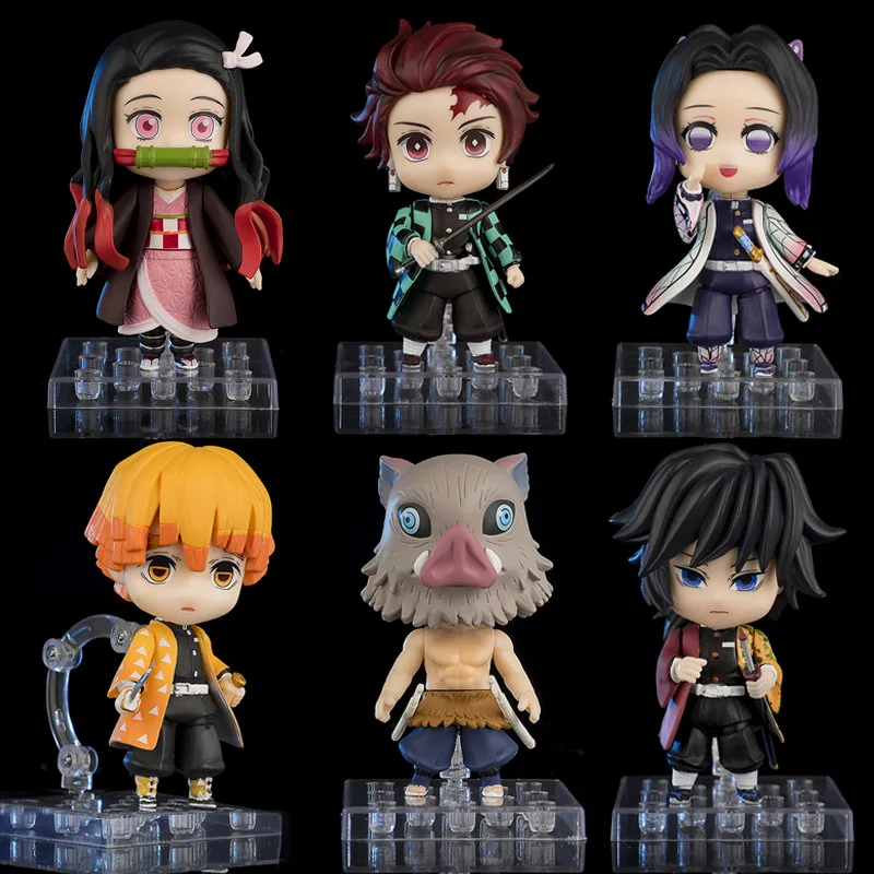 Kawaii Demon Slayer Anime Action Figure PVC Toys Q Version Kamado Tomioka Tanjirou Nezuko Giyuu Uzui Tengen Dolls Gift for Boys
Kawaii Demon Slayer Anime Action Figure PVC Toys Q Version Kamado Tomioka Tanjirou Nezuko Giyuu Uzui Tengen Dolls Gift for Boys