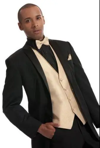 Tailored Made Black Coat Mens Suits Groom Wedding Prom Slim Fit Mens Suits Terno Masculino Suits 3Pcs(Jacket+Pant+Vest)
Tailored Made Black Coat Mens Suits Groom Wedding Prom Slim Fit Mens Suits Terno Masculino Suits 3Pcs(Jacket+Pant+Vest)