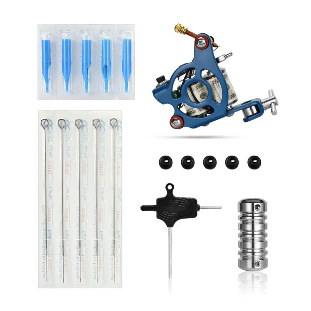 Professional Tattoo Machine Kit New Tattoo Machine Set Body Art Coil Liner Shader Tattoo Machine Kits for Beginner
Professional Tattoo Machine Kit New Tattoo Machine Set Body Art Coil Liner Shader Tattoo Machine Kits for Beginner