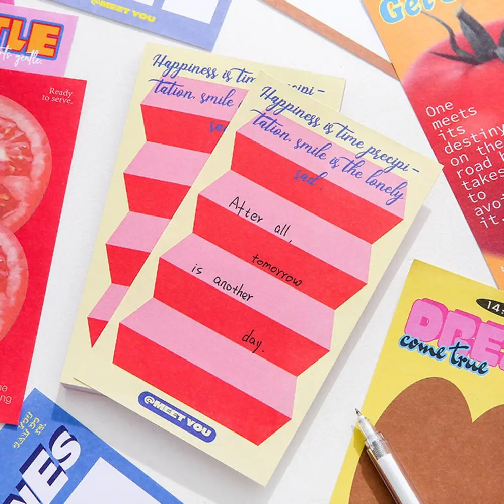 90 Sheets Useful Note Pads Portable Stationery Memo Notepads INS Memo Notepads Office Supplies
90 Sheets Useful Note Pads Portable Stationery Memo Notepads INS Memo Notepads Office Supplies