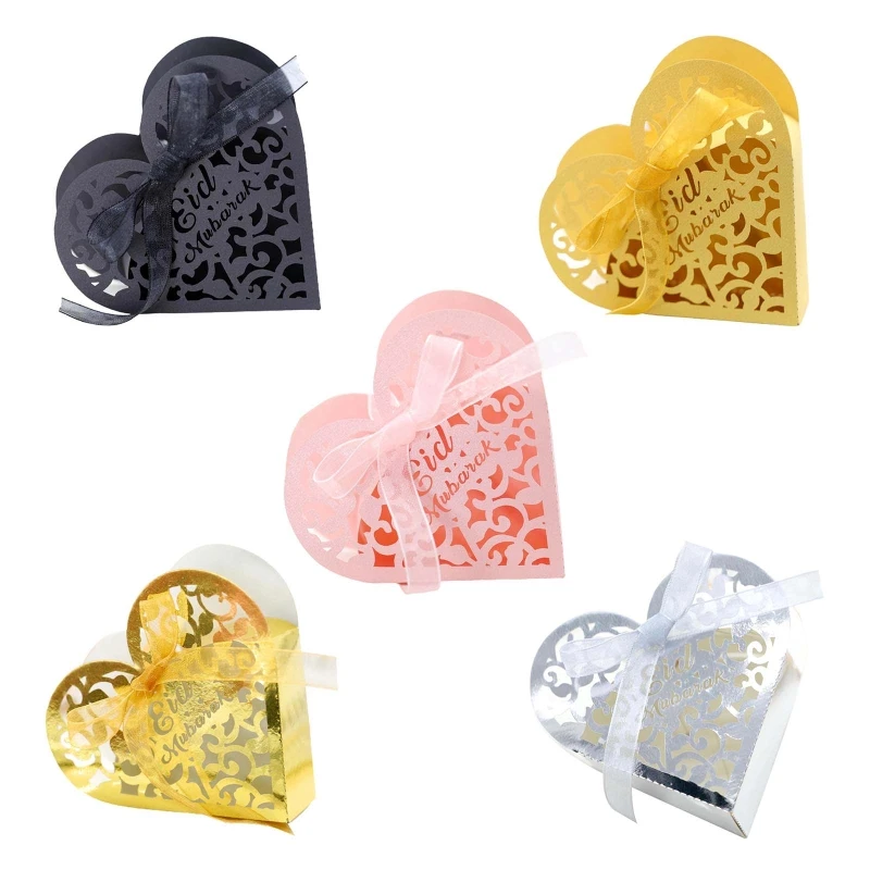 50pcs Eid Mubarak Gift Candy Box Ramadan Decoration Hollow Heart Shape Chocolate Biscuit Cookie Boxes
50pcs Eid Mubarak Gift Candy Box Ramadan Decoration Hollow Heart Shape Chocolate Biscuit Cookie Boxes