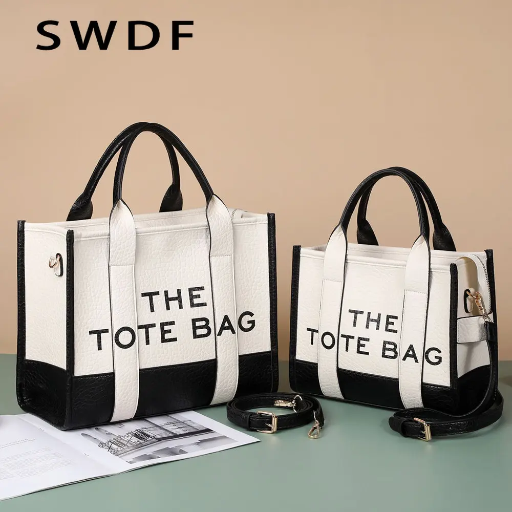 Luxury Designer Tote Bag Letter Women Handbags Brands Soft PU Crossbody Bags for Women 2023 Shoulder Bag Commute Shopper Purses
Luxury Designer Tote Bag Letter Women Handbags Brands Soft PU Crossbody Bags for Women 2023 Shoulder Bag Commute Shopper Purses