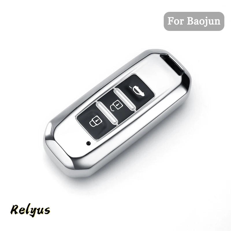 Car TPU Key Case Cover Key Shell Fob Keychain for Baojun 510 730 360 560 RS-5 530 630 for Wuling Hongguang S Auto Accessories
Car TPU Key Case Cover Key Shell Fob Keychain for Baojun 510 730 360 560 RS-5 530 630 for Wuling Hongguang S Auto Accessories