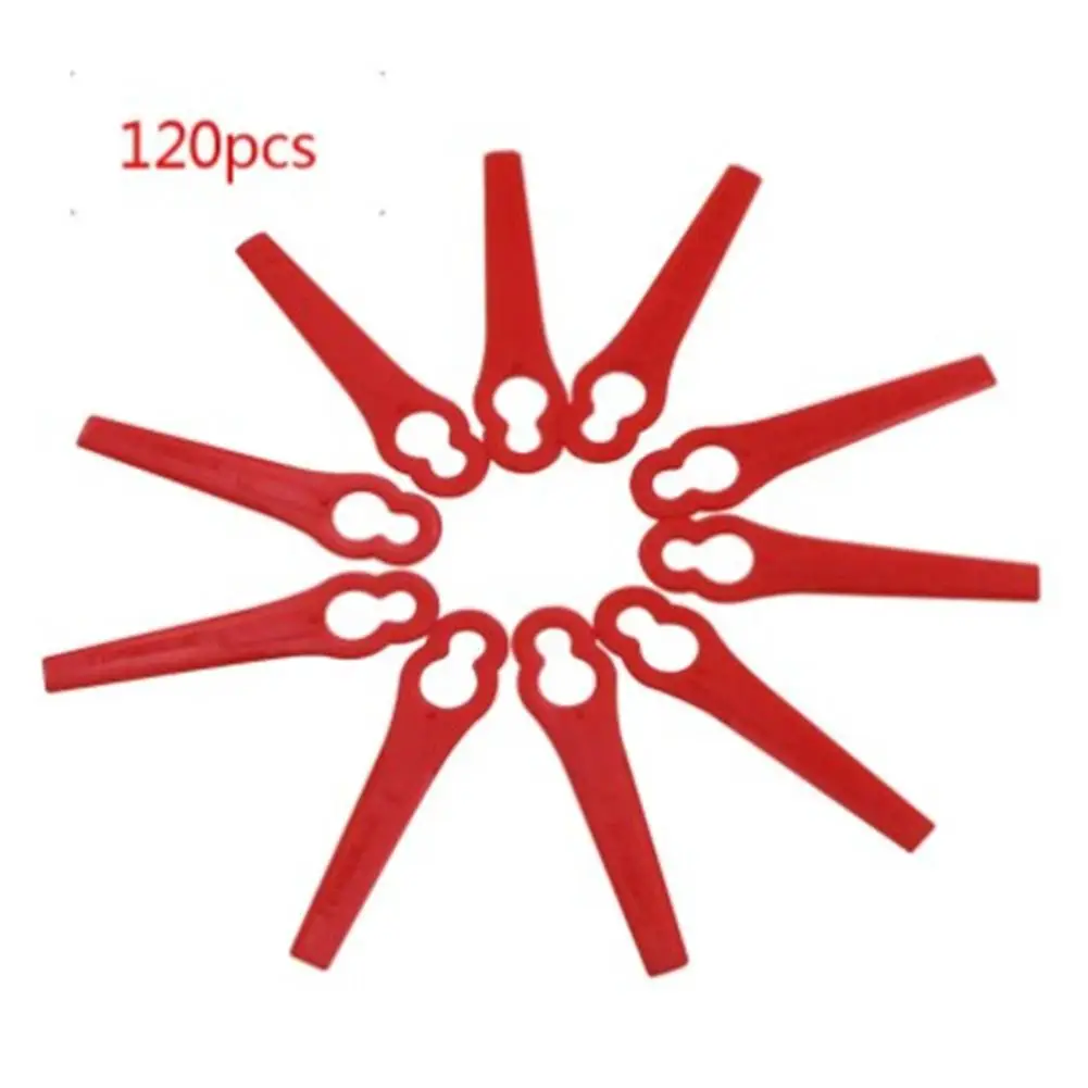 120pcs Garden Lawn Mower Blade Plastic Gourd Shape Spare Part Cutting Blades For Trimmer Garden
120pcs Garden Lawn Mower Blade Plastic Gourd Shape Spare Part Cutting Blades For Trimmer Garden