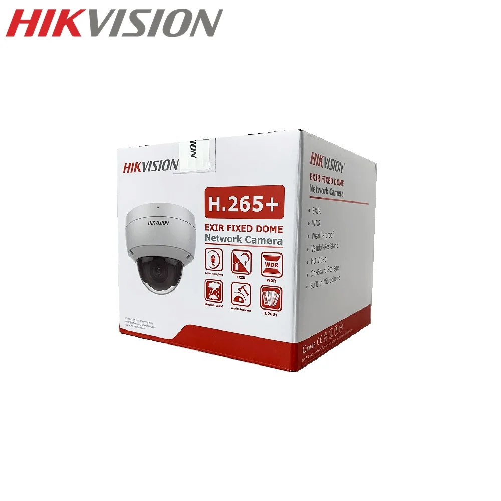 HIKVISION DS-2CD2186G2-I 8MP 4K POE Dome IP Camera Outdoor IR 30m H.265+ IK10 IP67 Waterproof ONVIF EZVIZ Upgrade
HIKVISION DS-2CD2186G2-I 8MP 4K POE Dome IP Camera Outdoor IR 30m H.265+ IK10 IP67 Waterproof ONVIF EZVIZ Upgrade
