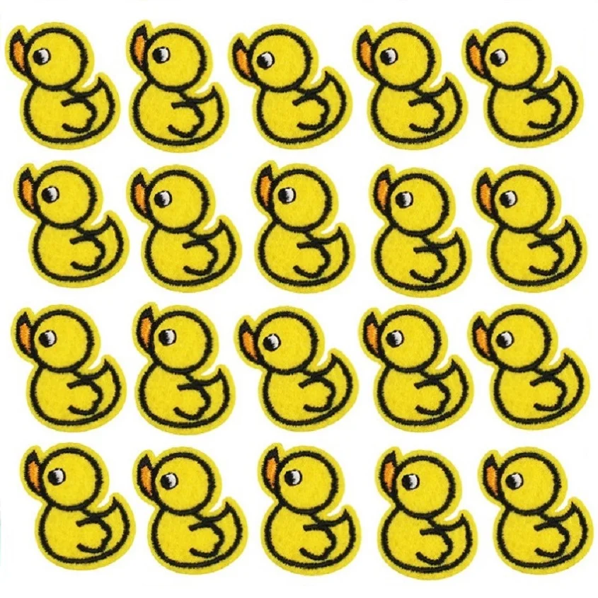 5/10/20Pcs Cartoon Yellow Cute Little Duck ironing patch For on Child clothing Hat Bag DIY embroidery stickers patches Badge
5/10/20Pcs Cartoon Yellow Cute Little Duck ironing patch For on Child clothing Hat Bag DIY embroidery stickers patches Badge