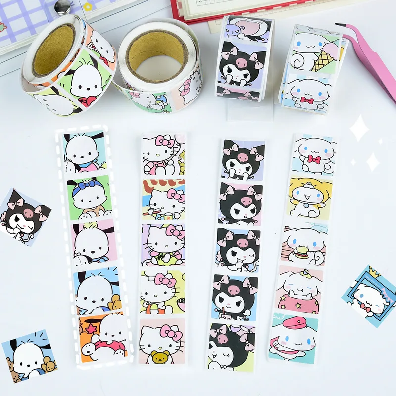 Sanrio Film Closure Stickers Cute Kuromi Pochacco Kitty Goo Card Handbook Stickers Promotion Students Mini Cute Stickers Gifts
Sanrio Film Closure Stickers Cute Kuromi Pochacco Kitty Goo Card Handbook Stickers Promotion Students Mini Cute Stickers Gifts