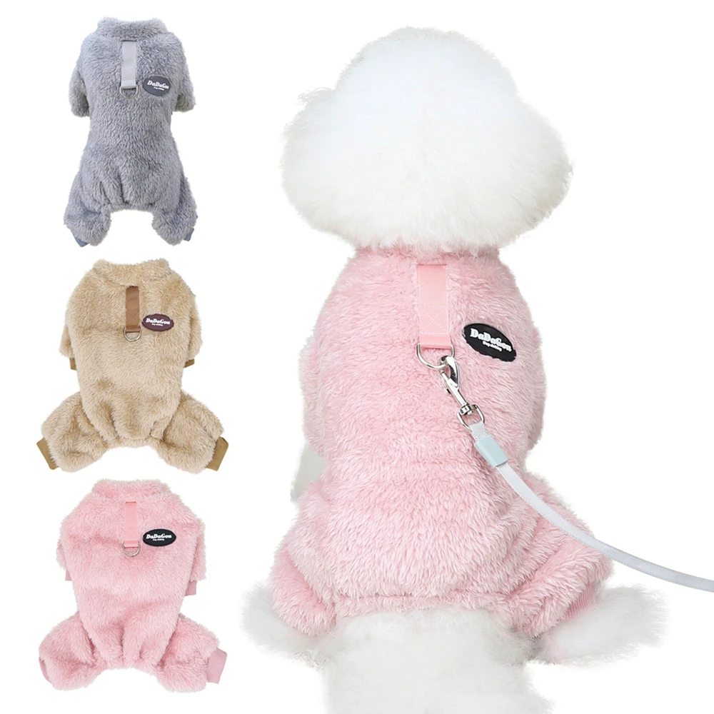 Fleece Dog Jumpsuit Fuzzy Sweater Puppy Winter Clothes Doggie Knitted Pet Cold Weather Clothes Doggy Pullover Jacket Cat Apparel
Fleece Dog Jumpsuit Fuzzy Sweater Puppy Winter Clothes Doggie Knitted Pet Cold Weather Clothes Doggy Pullover Jacket Cat Apparel