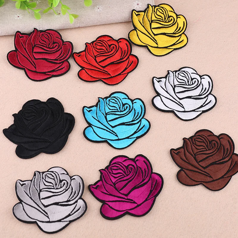 5pcs Colorful Rose Applique Flowers Patch Embroidered Sew On Clothes Bags Handmade Diy Craft Ornament Fabric Sticker Accessories
5pcs Colorful Rose Applique Flowers Patch Embroidered Sew On Clothes Bags Handmade Diy Craft Ornament Fabric Sticker Accessories