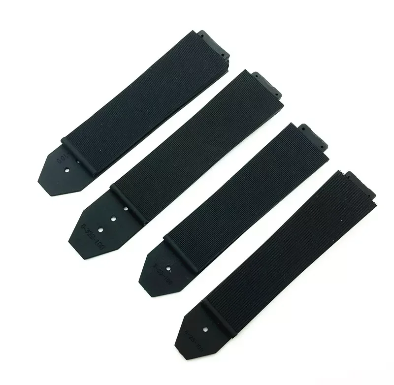 Luxury Convex Silicone Rubber Watchband 23x15mm 21x15mm 25x19mm 25x17mm for Hublot strap Watch Band Wrist Belt Bracelet Logo on
Luxury Convex Silicone Rubber Watchband 23x15mm 21x15mm 25x19mm 25x17mm for Hublot strap Watch Band Wrist Belt Bracelet Logo on