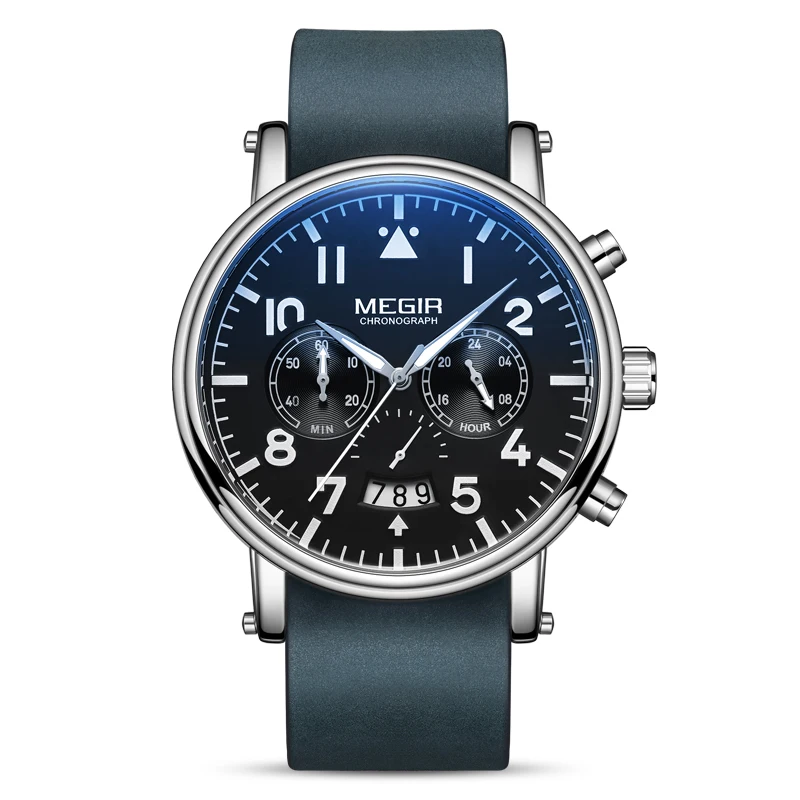 BAOGELA 2020 New Fashion Genuine Leather Strap Quartz Watches Men Chronograph Watch for Man Blue Luminous Wristwatch
BAOGELA 2020 New Fashion Genuine Leather Strap Quartz Watches Men Chronograph Watch for Man Blue Luminous Wristwatch
