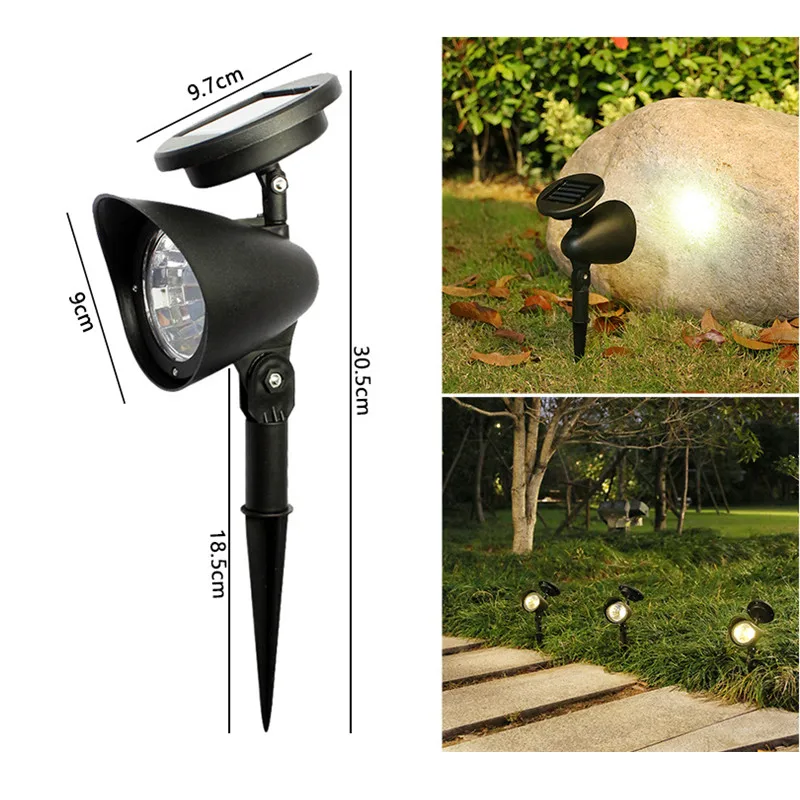 Outdoor Led Solar Spotlight 4 Led Solar Spotlight Waterproof for Lawn Courtyard Park Pathway Landscape Garden Outdoor Lighting
Outdoor Led Solar Spotlight 4 Led Solar Spotlight Waterproof for Lawn Courtyard Park Pathway Landscape Garden Outdoor Lighting