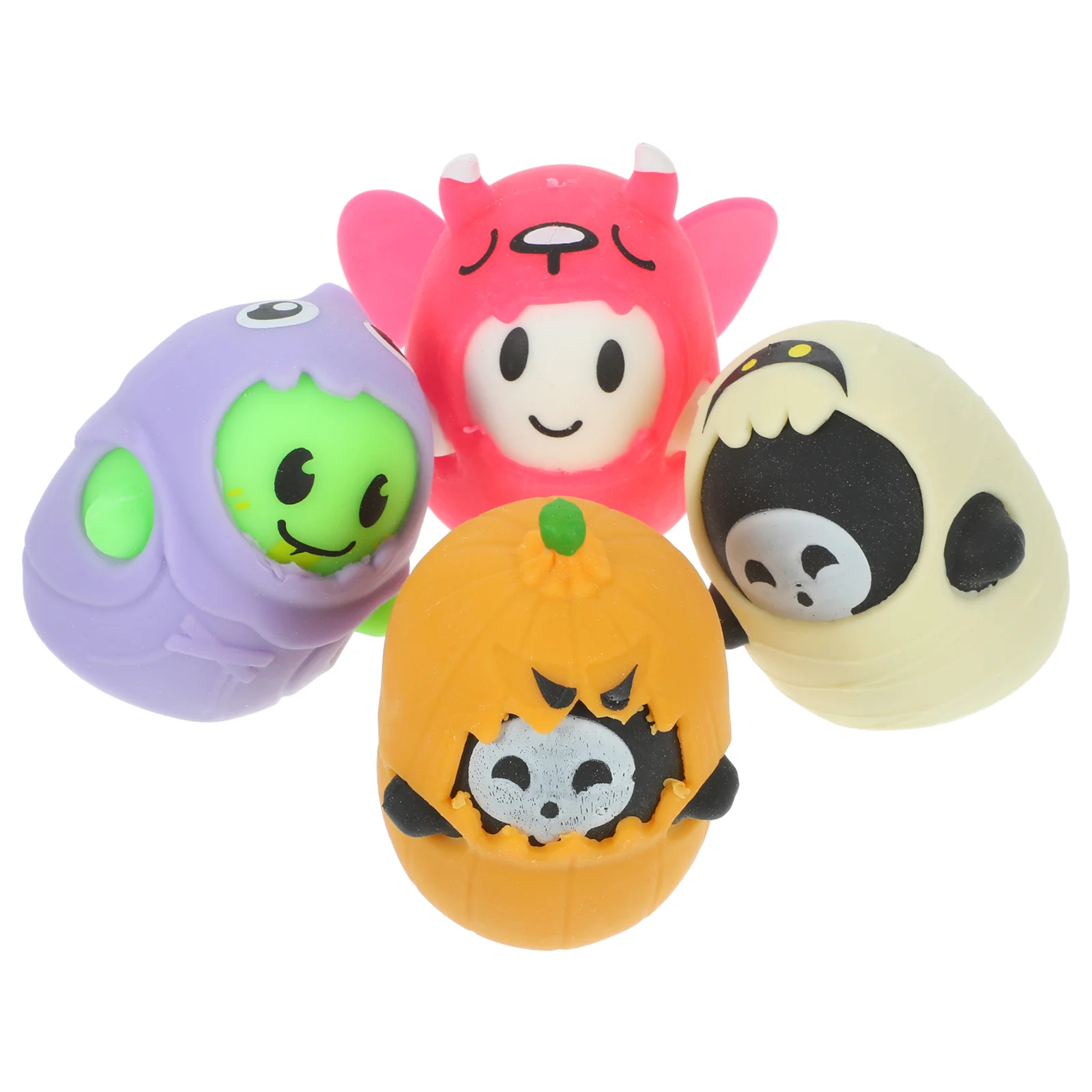 4 Pcs Adorable Squeeze Toy Toyative Pressure Interesting Lovely Tpt Home Supplies 
4 Pcs Adorable Squeeze Toy Toyative Pressure Interesting Lovely Tpt Home Supplies
