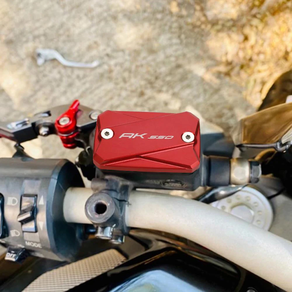 For KYMCO AK550 AK 550 2017 2018 2019 2020 2021 Motorcycle Accessories CNC Aluminum Front Rear Brake Fluid Reservoir Cap Cover
For KYMCO AK550 AK 550 2017 2018 2019 2020 2021 Motorcycle Accessories CNC Aluminum Front Rear Brake Fluid Reservoir Cap Cover
