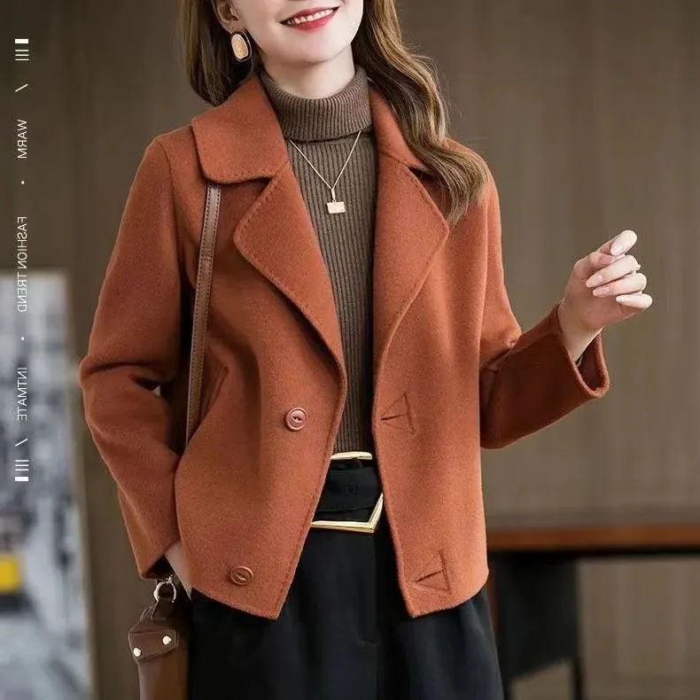 Coat female Spring and autumn 2022 new outer wear woolen coat female small fragrance small short style foreign style woolen coat
Coat female Spring and autumn 2022 new outer wear woolen coat female small fragrance small short style foreign style woolen coat