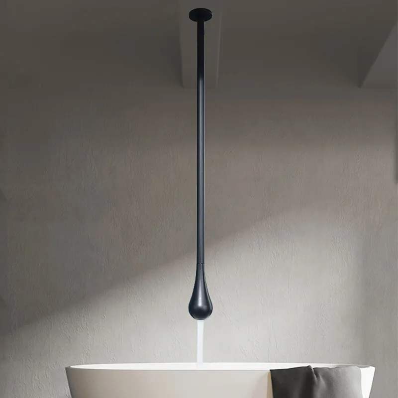 Bathroom Bathtub Hang Ceiling Faucet Solid Brass Basin Tub Spout Water Drop Mixer Taps
Bathroom Bathtub Hang Ceiling Faucet Solid Brass Basin Tub Spout Water Drop Mixer Taps