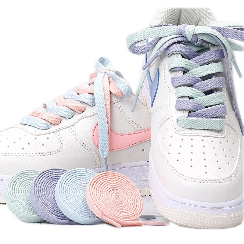 4 Color Cotton Shoelaces Precision Weaving AF1 Flats Shoe Laces Used For Sneakers Casual Little White Shoes Accessories Shoelace
4 Color Cotton Shoelaces Precision Weaving AF1 Flats Shoe Laces Used For Sneakers Casual Little White Shoes Accessories Shoelace