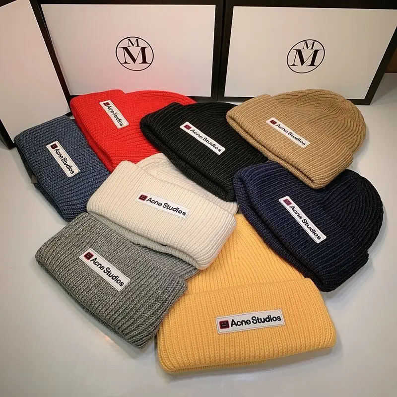 Ac Studios Smiling face Beanie Caps knitted Cashmere Eye Warm Couple AC Hats Tide Street Hip-hop Wool Cap hats
Ac Studios Smiling face Beanie Caps knitted Cashmere Eye Warm Couple AC Hats Tide Street Hip-hop Wool Cap hats