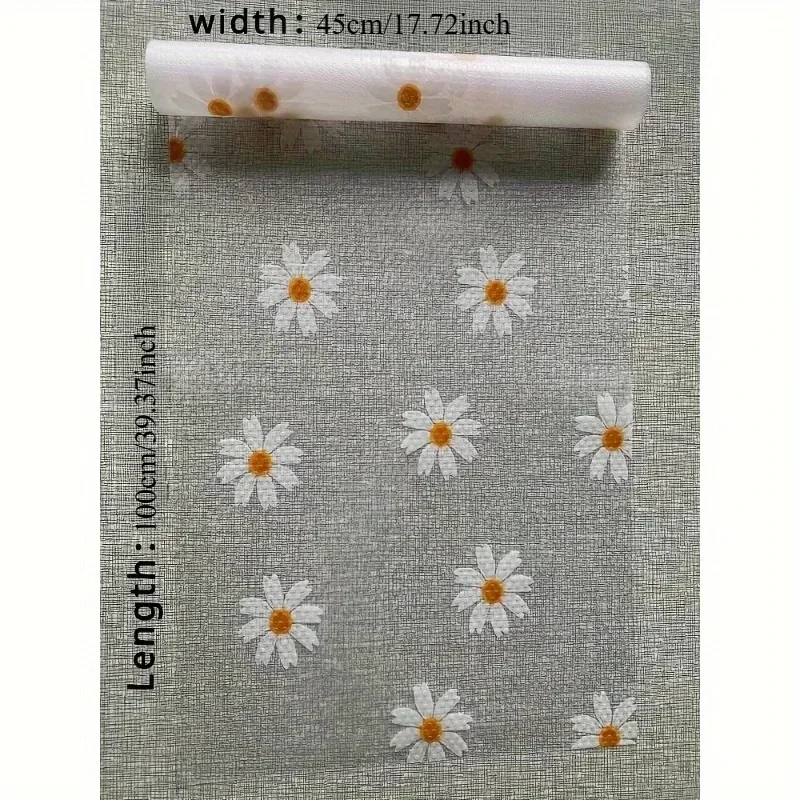 Неклейкая подкладка для полки Daisy прозрачная 30x100 см
Неклейкая подкладка для полки Daisy прозрачная 30x100 см