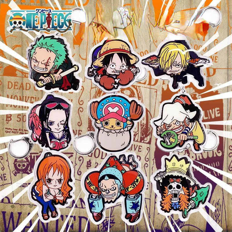 Anime Keychain One Piece Luffy Zoro Eagle Eye Acrylic Two-Dimensional Peripheral Double-Sided Pendant
Anime Keychain One Piece Luffy Zoro Eagle Eye Acrylic Two-Dimensional Peripheral Double-Sided Pendant