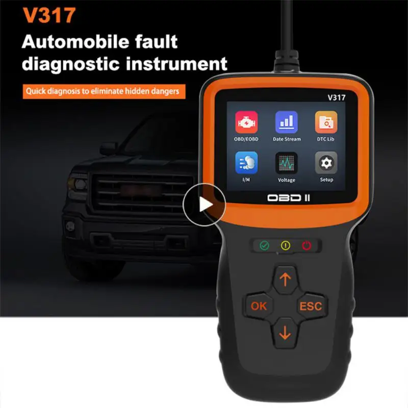 V317 Car Fault Detector Car Diagnostics Universal Obd2 Engine Fault Diagnosis Portable Car Accessories Obd Car Fault Detector
V317 Car Fault Detector Car Diagnostics Universal Obd2 Engine Fault Diagnosis Portable Car Accessories Obd Car Fault Detector