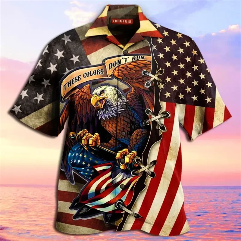 Summer Men's Shirts Hawaiian Holiday Beach Shirts Men's Loose Casual Short Sleeve Tops Vintage Animal Print Single Button Kamisa
Summer Men's Shirts Hawaiian Holiday Beach Shirts Men's Loose Casual Short Sleeve Tops Vintage Animal Print Single Button Kamisa