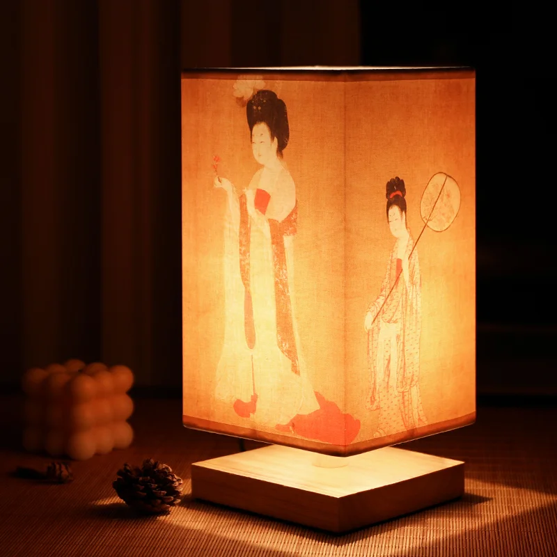 Simple Retro Retro Night Light Bedroom Bedside Solid Wood Warm Ancient Chinese Wind Small Art Table Lamp Home Decoration Craft
Simple Retro Retro Night Light Bedroom Bedside Solid Wood Warm Ancient Chinese Wind Small Art Table Lamp Home Decoration Craft