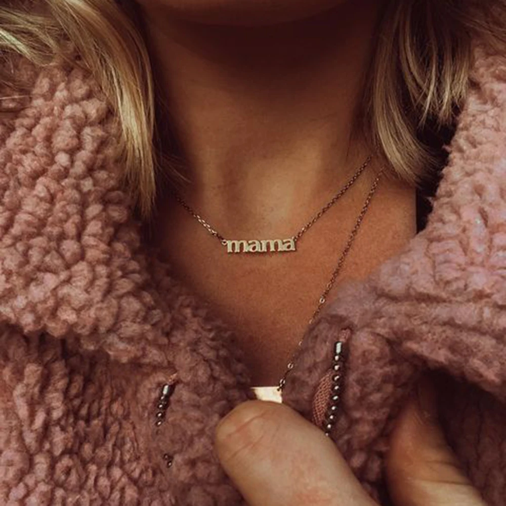 SCALLOPED Stylish and Sophisticated Letters Titanium Steel Necklace The Best Exquisite High Jewelry Necklace for Mother
SCALLOPED Stylish and Sophisticated Letters Titanium Steel Necklace The Best Exquisite High Jewelry Necklace for Mother