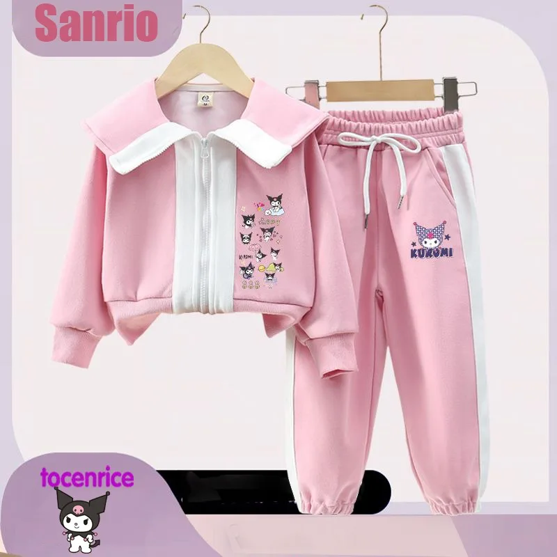 Sanrio My Melody Kuromi Kawaii мультяшная куртка Корейская милая девочка новый милый Свитшот комплект из двух предметов осенняя одежда для студентов
Sanrio My Melody Kuromi Kawaii мультяшная куртка Корейская милая девочка новый милый Свитшот комплект из двух предметов осенняя одежда для студентов