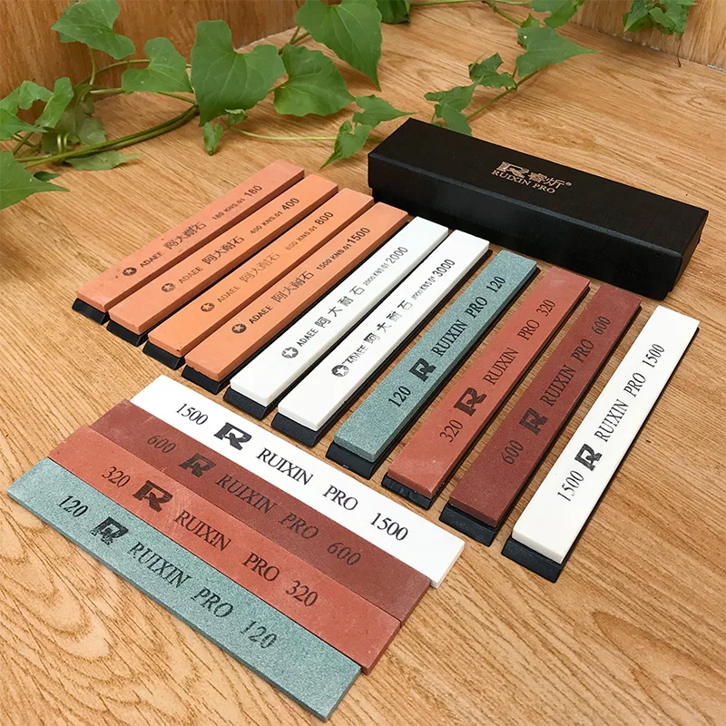 White Corundum Fixed Angle Sharpener Whetstone Knife Sharpener Daily Sharpening Polishing Correction Stone set 
White Corundum Fixed Angle Sharpener Whetstone Knife Sharpener Daily Sharpening Polishing Correction Stone set