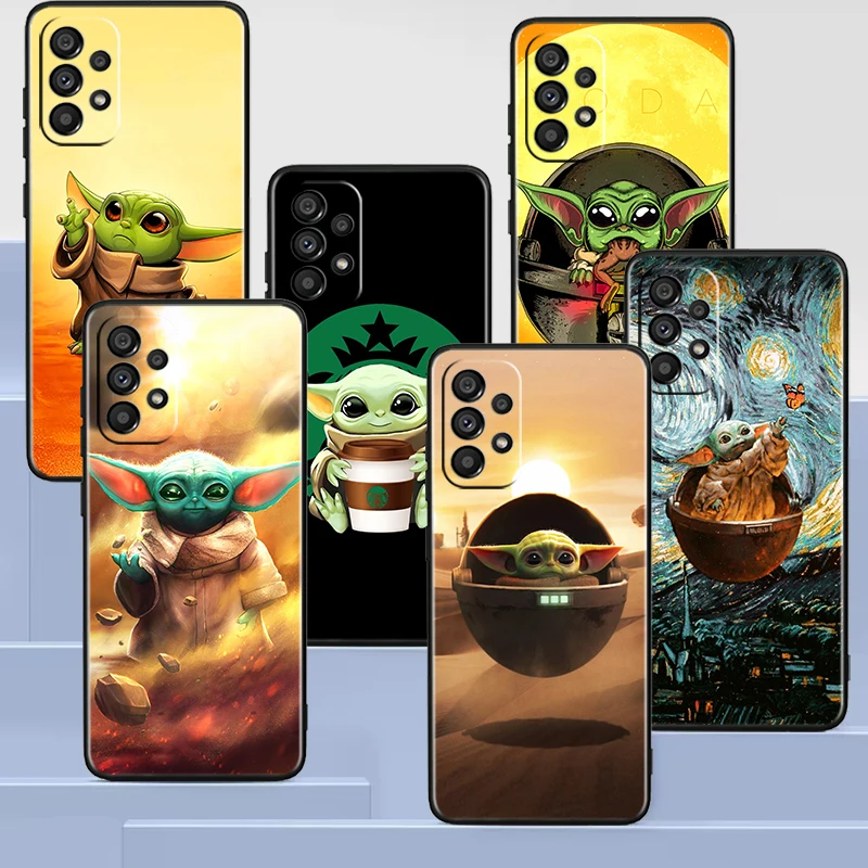 Star Wars Cute Baby Yoda Black Phone Case For Samsung A73 A72 A71 A53 A52 A51 A42 A33 A32 A23 A22 A21S A13 A03 5G Cover
Star Wars Cute Baby Yoda Black Phone Case For Samsung A73 A72 A71 A53 A52 A51 A42 A33 A32 A23 A22 A21S A13 A03 5G Cover