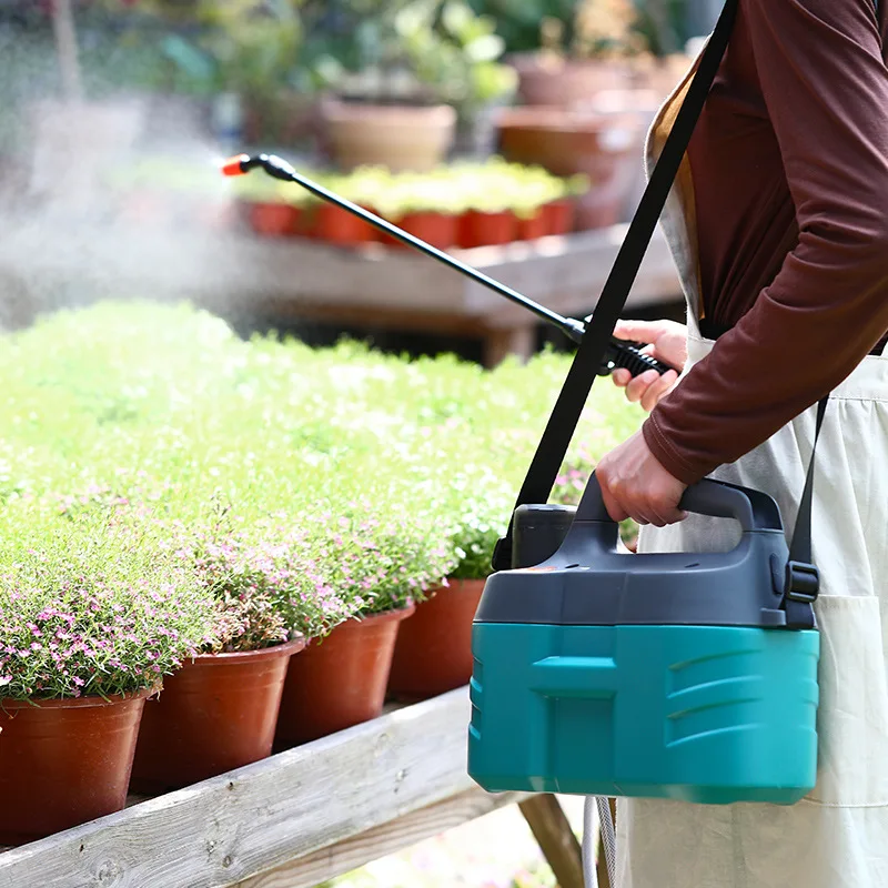 Practical Flow Adjustable Flower Sprinkler Rechargeable Plant Sprayer Garden Supplies For Yard Sprayer 5L Electric Water Sprayer
Practical Flow Adjustable Flower Sprinkler Rechargeable Plant Sprayer Garden Supplies For Yard Sprayer 5L Electric Water Sprayer