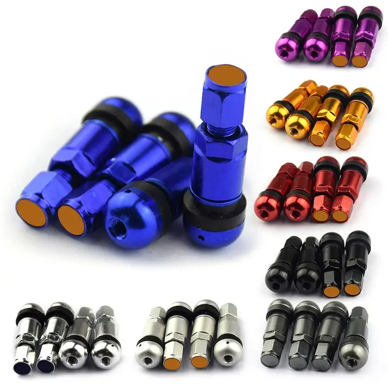 4Pcs TireValve Universal Aluminum Alloy Car Motorcycle Tubeless Wheel TireValve Waterproof Durable AirValve Stem
4Pcs TireValve Universal Aluminum Alloy Car Motorcycle Tubeless Wheel TireValve Waterproof Durable AirValve Stem