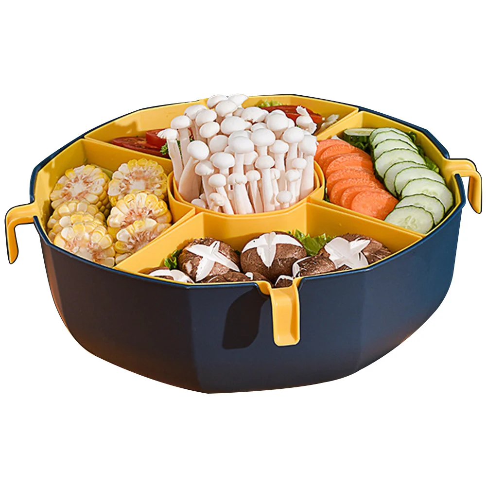 Handle Design Convenient Rotatable Premium Snack Tray Vegetable Plate Household Tray for Home
Handle Design Convenient Rotatable Premium Snack Tray Vegetable Plate Household Tray for Home