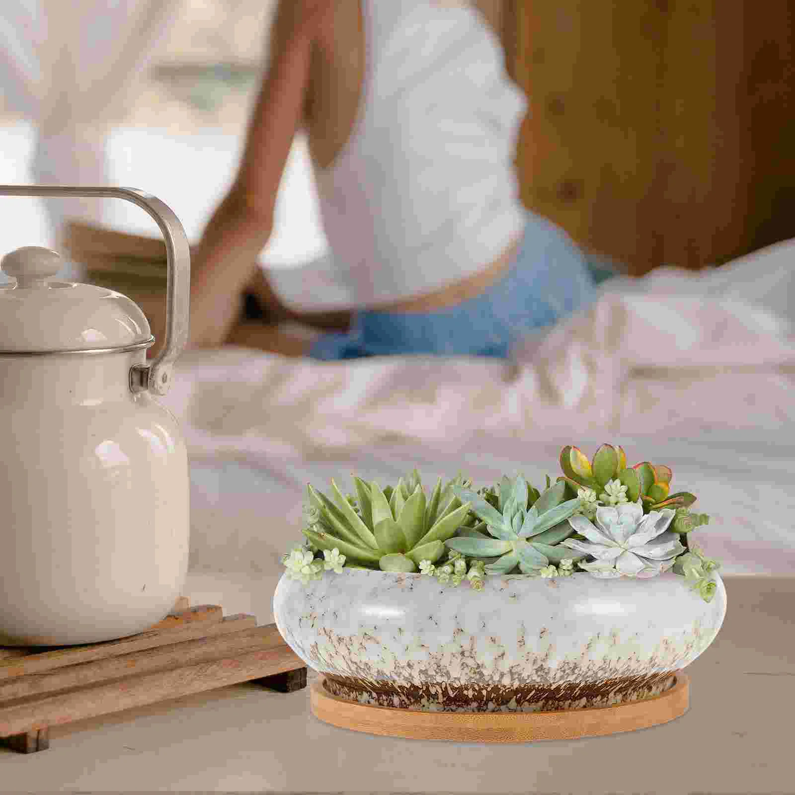 1 Set Decorative Flower Pot Home Ceramic Flower Pot Small Wall Planter for Indoor
1 Set Decorative Flower Pot Home Ceramic Flower Pot Small Wall Planter for Indoor