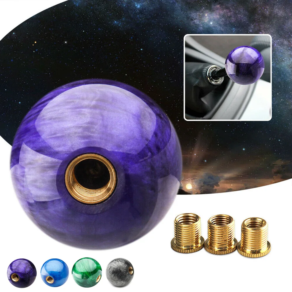 Universal Acrylic Plastic Marble Ball Shift Knob 54mm DIY Auto Replacement Parts For Manual Car Shoort Throw Gear Shifter
Universal Acrylic Plastic Marble Ball Shift Knob 54mm DIY Auto Replacement Parts For Manual Car Shoort Throw Gear Shifter