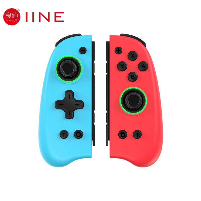 IINE маленький контроллер с функцией джойстика, совместимый с Nintendo Switch OLED/Lite
IINE маленький контроллер с функцией джойстика, совместимый с Nintendo Switch OLED/Lite