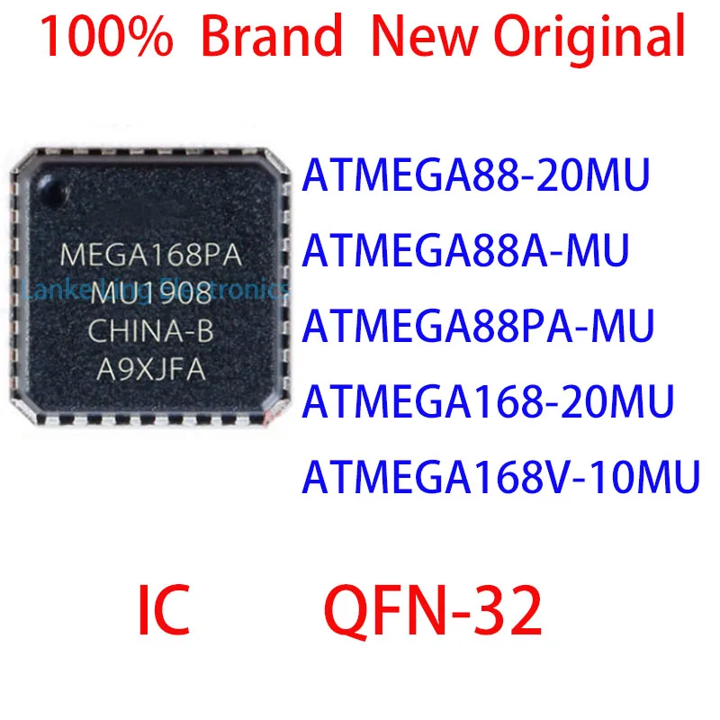 ATMEGA88-20MU ATMEGA88A-MU ATMEGA88PA-MU ATMEGA168-20MU ATMEGA168V-10MU 100% Brand New Original QFN-32
ATMEGA88-20MU ATMEGA88A-MU ATMEGA88PA-MU ATMEGA168-20MU ATMEGA168V-10MU 100% Brand New Original QFN-32