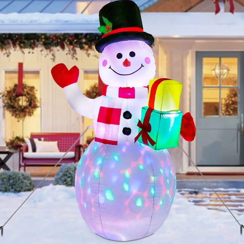 5FT Christmas Inflatable Snowman Glowing Xmas Outdoor Decor Giant Large Blow Up Christmas Tree Garden Lawn Holiday Party Indoor
5FT Christmas Inflatable Snowman Glowing Xmas Outdoor Decor Giant Large Blow Up Christmas Tree Garden Lawn Holiday Party Indoor