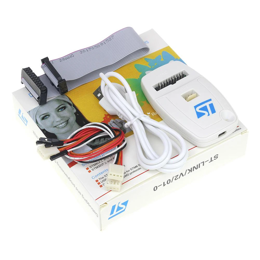 Emulator ST-Link/V2 Host Kits Business & Industrial STM32 Series Swim Cables USB Cable 20pin Cable Compiler Brand New
Emulator ST-Link/V2 Host Kits Business & Industrial STM32 Series Swim Cables USB Cable 20pin Cable Compiler Brand New