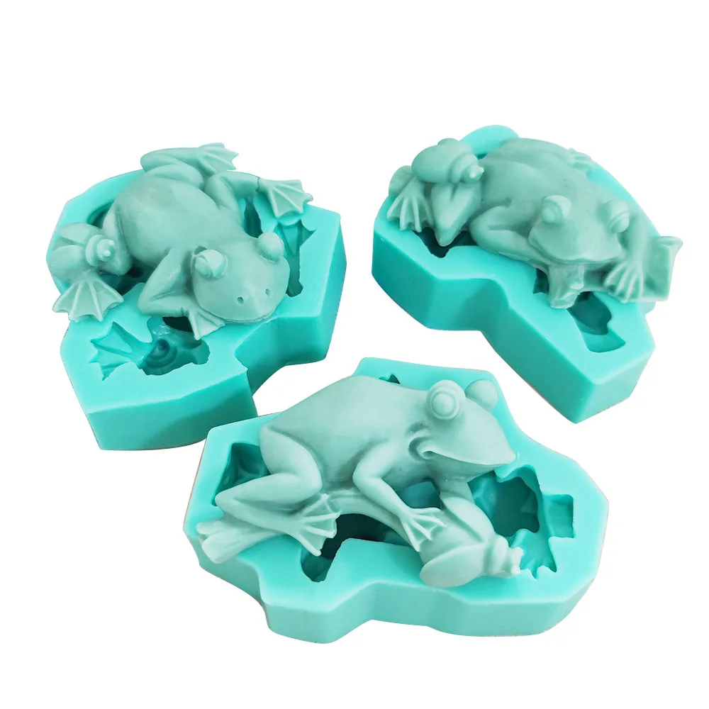 3D Frog Shape Fondant Cake Chocolate Mousse Decoration Model Silicone Mold DIY Handmade Plaster Glue Soap Making Supplies
3D Frog Shape Fondant Cake Chocolate Mousse Decoration Model Silicone Mold DIY Handmade Plaster Glue Soap Making Supplies