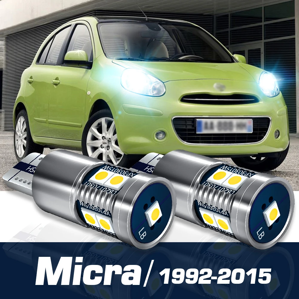 2pcs LED Parking Light Clearance Bulb Canbus Accessories For Nissan Micra 1992-2015 2006 2007 2008 2009 2010 2011 2012 2013 2014
2pcs LED Parking Light Clearance Bulb Canbus Accessories For Nissan Micra 1992-2015 2006 2007 2008 2009 2010 2011 2012 2013 2014