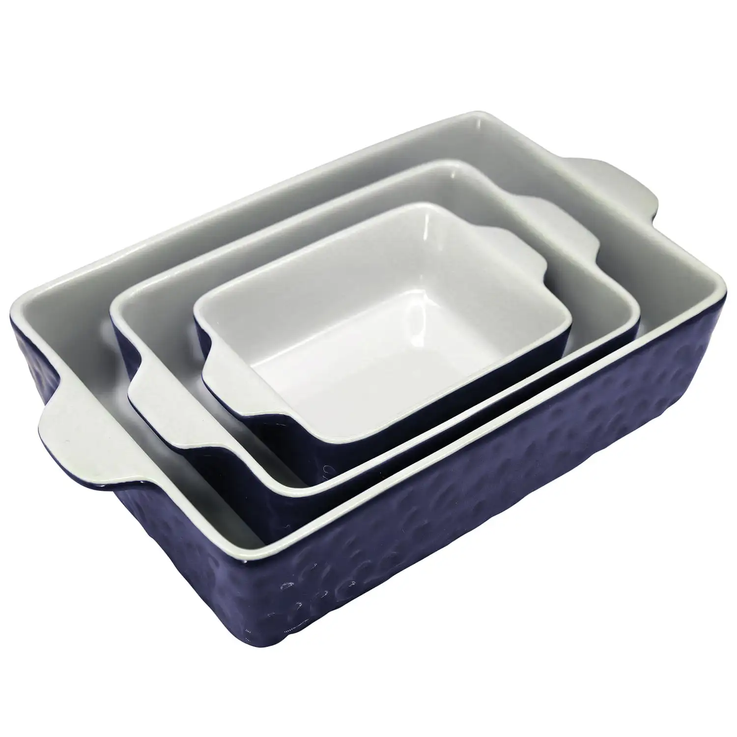 Nutri Chef 3-Piece Nonstick Ceramic Bakeware PFOA PFOS PTFE Tray Set W/Odor-Free Ceramic
Nutri Chef 3-Piece Nonstick Ceramic Bakeware PFOA PFOS PTFE Tray Set W/Odor-Free Ceramic
