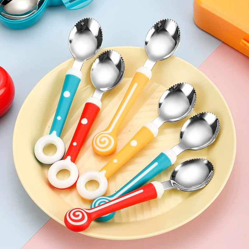 Kids Tableware Set Spoon Fork Cartoon Cute Storage Box Baby Food Scrape Mud Spoon 304 Scrape Mud Spoon Donut
Kids Tableware Set Spoon Fork Cartoon Cute Storage Box Baby Food Scrape Mud Spoon 304 Scrape Mud Spoon Donut