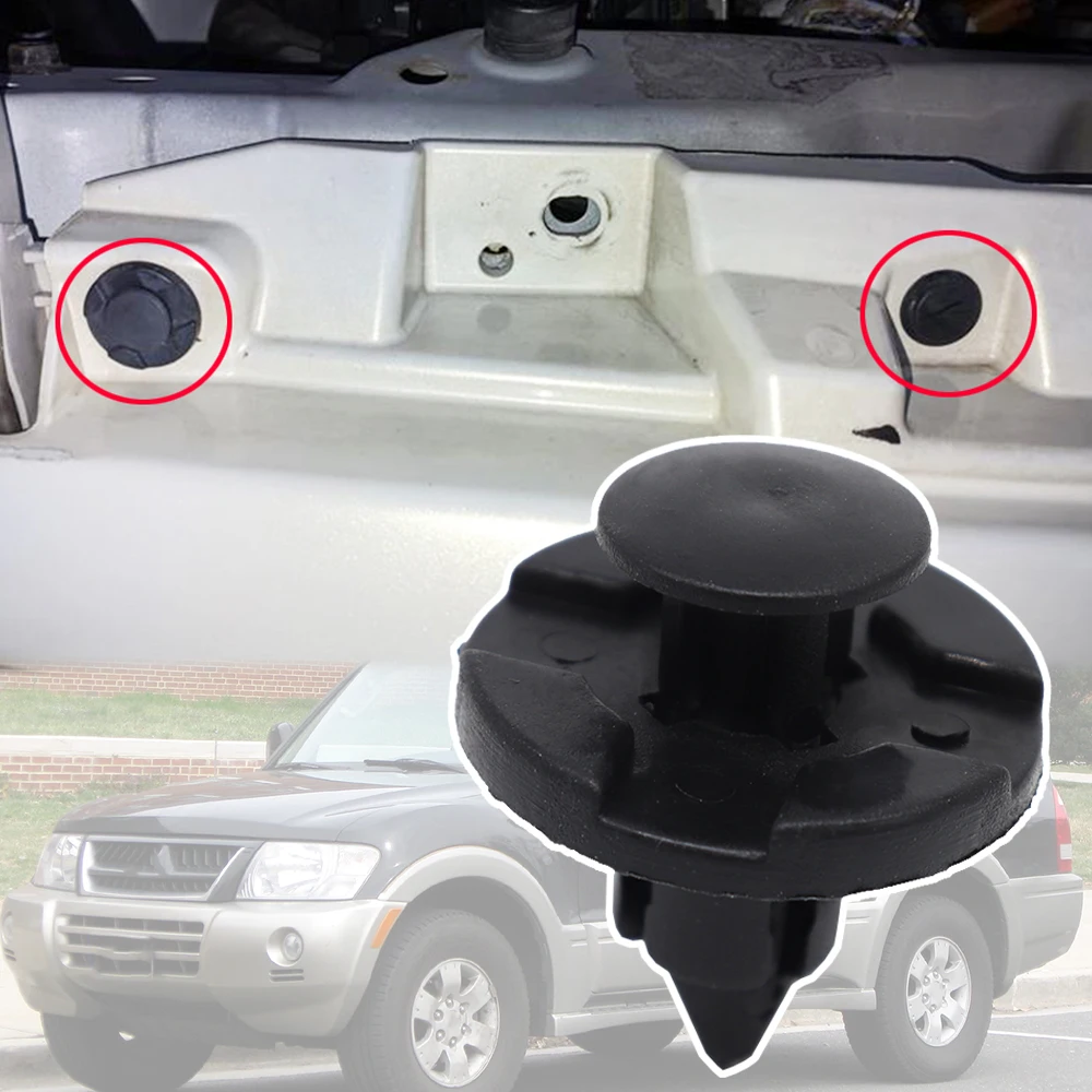 Car Wheel Arch Lining Trim Bumpers Clips Fastener Facia Mud Splash Guard Rivet For Mitsubishi Pajero V60 V80 2000 - 2021 Montero
Car Wheel Arch Lining Trim Bumpers Clips Fastener Facia Mud Splash Guard Rivet For Mitsubishi Pajero V60 V80 2000 - 2021 Montero