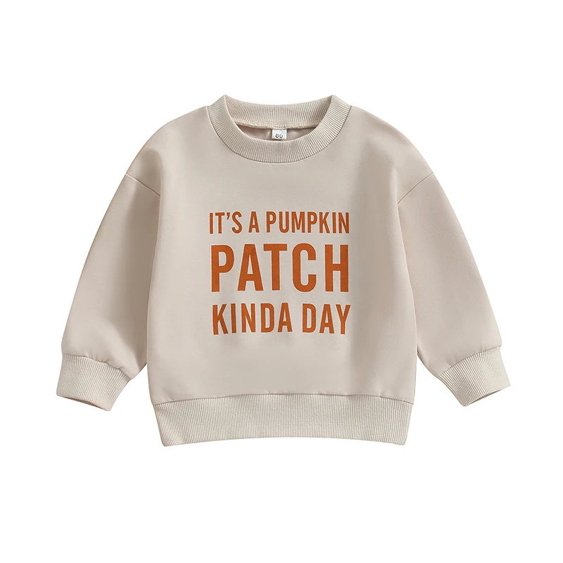 Baby Halloween Sweatshirt Long Sleeve Crew Neck Letter Print Pullovers Tops for Newborn Infant Toddler Fall Clothes
Baby Halloween Sweatshirt Long Sleeve Crew Neck Letter Print Pullovers Tops for Newborn Infant Toddler Fall Clothes