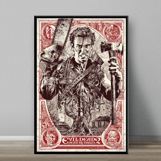 the Evil Dead Classic Horror Movie posters and prints Canvas Painting Wall Art Picture Abstract Decorative Home Decor Cuadros
the Evil Dead Classic Horror Movie posters and prints Canvas Painting Wall Art Picture Abstract Decorative Home Decor Cuadros