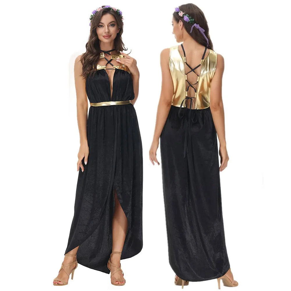Halloween Costumes for Women Ancient Egypt Egyptian Cleopatra Princess Costume Cosplay Greek Goddess Clothing Fancy Party Dress
Halloween Costumes for Women Ancient Egypt Egyptian Cleopatra Princess Costume Cosplay Greek Goddess Clothing Fancy Party Dress