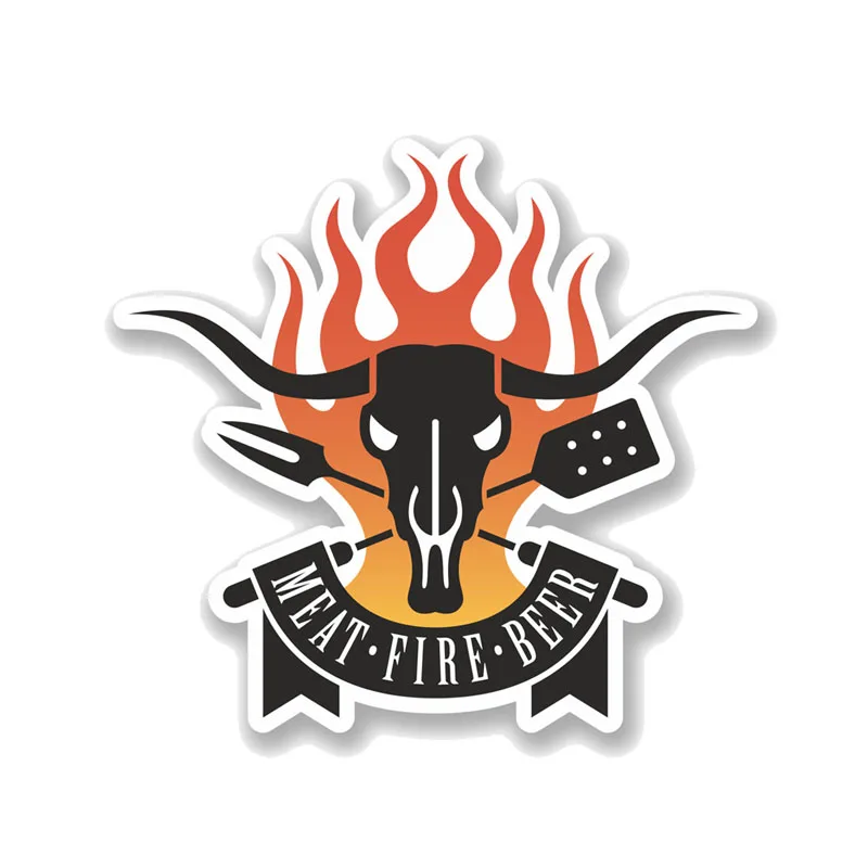 Jpct interesting barbecue meat fire beer decal for RV, motorcycle, waterproof ethyl thin PVC sticker 16.6cm*15.2cm
Jpct interesting barbecue meat fire beer decal for RV, motorcycle, waterproof ethyl thin PVC sticker 16.6cm*15.2cm
